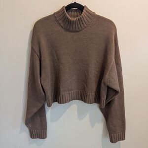 Wilfred Brown Turtleneck Sweater